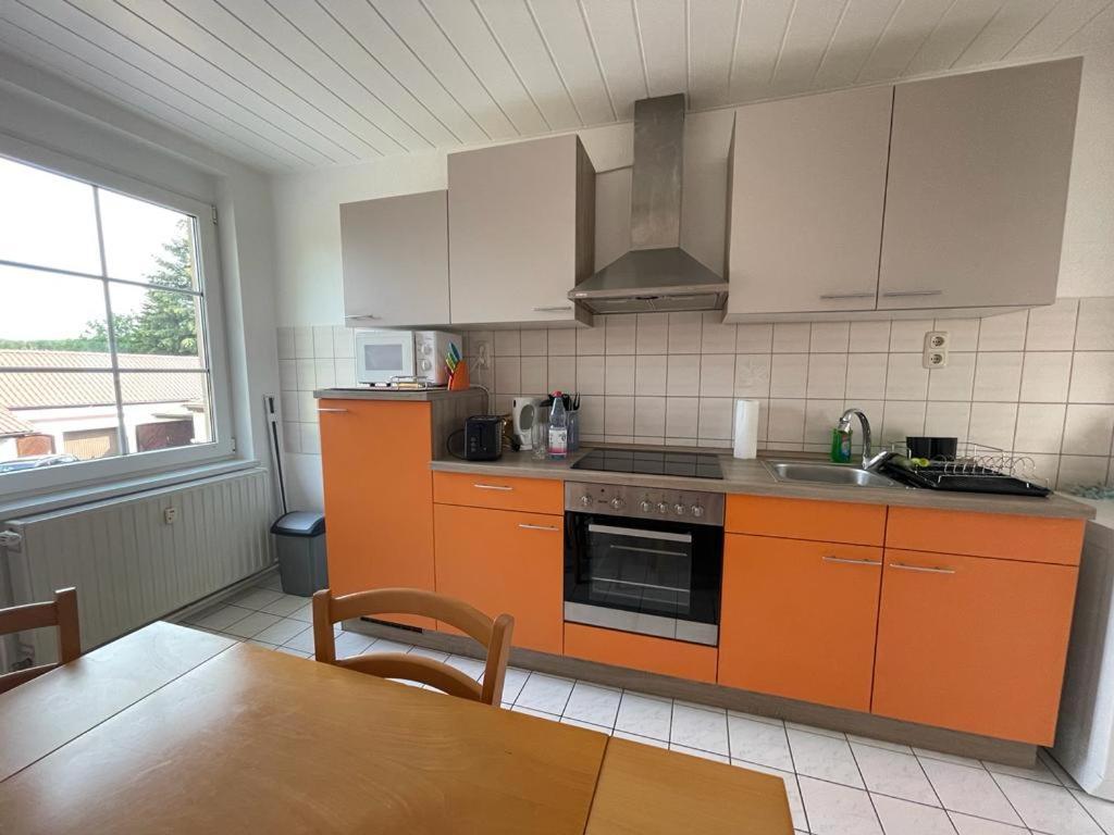 Ferienwohnung Unter den Linden Halbe Exterior foto